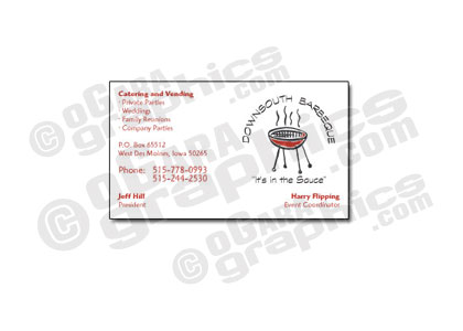 Business Card - DownSouth BBQ